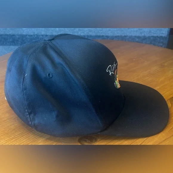 Vintage 90’s Ricky Rudd NASCAR Racing Embroidered Black SnapBack Hat OSFA EUC - Picture 3 of 7